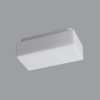 JENA 1 Stropní svítidlo, základna kov, povrch bílá, difuzor sklo triplex opál, pro žárovku 1x60W, E27 A60, 230V, IP43, tř.1, 240x120x95mm náhled 1