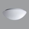 AURA 8 LED-1L18C02BT13/013 HF 3000 Stropní svítidlo HF senzor pohybu dosah 8m,záběr 150°/360°,čas 10s-10min, soumrak, zákl kov bílá, sklo opál, LED 11W, teplá 3000K,1450lm/940lm, Ra80, 230V, IP44, tř.1, "F", d=300mm, h=110mm,  náhled 1