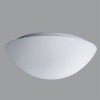 AURA 2 IN-12DU52/042 Stropní svítidlo základna plast, povrch bílá, difuzor sklo opál, pro žárovku 1x10W, E27 A60, 230V, IP43, tř.2, "F", d=280mm, h=120mm náhled 1