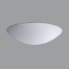 AURA 4 IN-22K74/072 Stropní svítidlo základna kov, povrch bílá, difuzor sklo opál, pro žárovku 2x10W, E27 A60, 230V, IP43, tř.1,, d=420mm, h=125mm, sklo úchyt klapky náhled 1