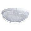 ELEKTRA 4 LED-1L12C03/IN-172 IP65 15W senzor HF Stropní, průmyslové svítidlo, senzor HF, záběr 150°. dosah 8m, čas 10s-10min, zákl PC bílá, dif PC opál s kov mřížkou, LED 15W, 2000lm, teplá 3000K, 230V, zvýš krytí IP65, IK10, tř.2, d=260mm náhled 1