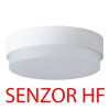 TRITON, IN-184 IP65 E27 2x25W senzor HF Stropní, průmyslové svítidlo, senzor HF, záběr 150°, dosah 8m, čas 10s-10min, zákl plast, povrch bílá, difuzor plast opál, pro žár 2x25W, E27, 230V, do koupelny IP65, IK10, tř.2, d=360mm, h=1 náhled 2