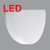 ELISA LED Stropní svítidlo, základna kov, povrch šedá, difuzor plast polykarbonát opál, LED 20W/29W, 2590lm/2700lm, 3880lm/4050lm, teplá 3000K/neutrální 4000K, stmív 1--10V/DALI, 230V, do koupelny IP44, IK10, tř.1, rozměry 490x265x84mm.