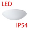 TITAN 2 LED-1L16C07KN83 IP54 28W Stropní, přisazené svítidlo, základna kov, povrch bílá, difuzor plast PMMA opál, LED 28W, 3690lm, teplá 3000K, 230V, do koupelny IP54, tř.1, rozměry d=400mm, h=115mm náhled 2