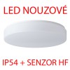 DELIA 2 LED-1L16B07KN83/PC23/NK1W 4000 Stropní svítidlo,SA - běžné i nouzové svícení, záloha 1W/3h, zákl. kov, bílá, difuzor plast PC, LED 36W, neutrální 4000K, 4050lm, Ra80, 230V, IP54, tř.1, d=400mm, h=80mm náhled 1