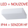 TILIA 1 LED-1L32C07NU2 IP44 NOUZOVÉ senzor HF Nouzové svítidlo, SA - výdrž 3h, senzor HF, záběr 150°, dosah 8m, čas 10s-10min, zákl kov bílá, difuzor plast opál, LED 19W, 2590lm, neutrální 4000K, 230V, do koupelny IP44, IK10, 300x300x70m náhled 2
