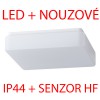 TILIA 1 LED-1L32C07NU2 IP44 NOUZOVÉ senzor HF Nouzové svítidlo, SA - výdrž 3h, senzor HF, záběr 150°, dosah 8m, čas 10s-10min, zákl kov bílá, difuzor plast opál, LED 25W, 3380lm, neutrální 4000K, 230V, do koupelny IP44, IK10, 300x300x70m náhled 2