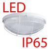 ELEKTRA 4 LED-1L12C03/IN-172 IP65 15W Stropní, průmyslové svítidlo, základna polykarbonát plast, povrch bílá, difuzor plast opál s kov mřížkou, LED 15W, 2000lm, teplá 3000K, 230V, do koupelny IP65, IK10, tř.2, d=260mm, h=110mm náhled 1