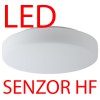 EDNA 3 LED-1L14C03K64/024 IP43 15W senzor HF Stropní svítidlo, senzor HF, záběr 150°, dosah 8m, čas 10s-10min, základna kov bílá, difuzor sklo opál, LED 15W, 2000lm, teplá 3000K, 230V, zvýš krytí IP43, tř.2, d=350mm, h=105mm náhled 2