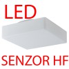 LINA 6 LED-1L15C07K76/039 IP43 21W DALI senzor HF Stropní svítidlo, senzor HF, záběr 150°, dosah 8m, čas 10s-10min, základna kov bílá, difuzor sklo opál, LED 21W, 2770lm, teplá 3000K, stmív DALI, 230V, zvýš kytí IP43, tř.1, 380x380x120mm náhled 2