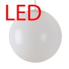 ISIS P4 LED-5L07C09Z11 44W D=500mm Závěsné svítidlo, základna kov, povrch bílá, difuzor PE opál, LED 44W, 5880lm, teplá 3000K, 230V, IP40, tř.1, d=500mm, vč tyčového závěsu l=800mm náhled 2