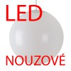 ISIS P4 LED-5L07C09Z11 NOUZOVÉ 44W D=500mm Nouzové svítidlo, SA - výdrž 3h, základna kov, povrch nerez lesk, difuzor PE opál, LED 44W, 5880lm, teplá 3000K, 230V, IP40, tř.1, d=500mm, vč tyčového závěsu l=1000mm náhled 2