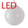 ISIS L3 LED-5L06C06ZL11 29W D=400mm Závěsné svítidlo, základna kov, povrch nerez broušená, difuzor PE opál, LED 29W, 3900lm, teplá 3000K, 230V, IP40, tř.1, d=400mm, vč lankového závěsu l=1000mm lze zkrátit náhled 2