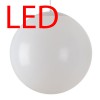 ISIS S4 LED-5L07C09ZS11 44W D=500mm Závěsné svítidlo, základna kov, povrch nerez broušená, difuzor PE opál, LED 44W, 5880lm, teplá 3000K, 230V, IP40, tř.1, d=500mm, vč kabelového závěsu l=1000mm lze zkrátit náhled 2