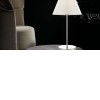 RASHES 1X15W E27 stolní Stolní dekorativní lampa, materiál kov, povrch chrom, stínítko bílá, pro žárovku 1x15W, E27, 230V, IP20, tř.2, rozměry d=330mm, h=540mm náhled 3