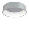 CIRCULAR C LED VÝPRODEJ Stropní svítidlo, základna kov, povrch šedostříbrná, difuzor plast opál, LED 42W, teplá 3000K, 2730lm, Ra80, stmív RF dálk ovladač (dodáván samostatně), 230V, IP20, rozměry d=600m náhled 2