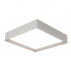 HABE Stropní, přisazené svítidlo, základna kov, povrch bílá, difuzor plast opál, LED 60W, 3900lm, teplá 3000K, Ra80+, 230V, IP20, rozměry 750x350x100mm, náhled 4