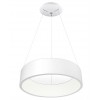  CIRCULAR 60 S LED 42W Závěsné svítidlo, základna kov, šedostříbrná, difuzor plast opál, LED 42W, neutrální 4200K, 2730lm, Ra80, 230V, IP20, rozměry d=600mm, h=130mm, vč. lank záv h=1200m, lze zkrt, náhled 2