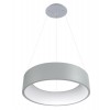  CIRCULAR 60 S LED 42W Závěsné svítidlo, základna kov, šedostříbrná, difuzor plast opál, LED 42W, neutrální 4200K, 2730lm, Ra80, 230V, IP20, rozměry d=600mm, h=130mm, vč. lank záv h=1200m, lze zkrt, náhled 1
