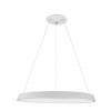 DISCUS LED 48W Závěsné svítidlo, základna kov, bílá, difuzor plast opál, LED 48W, teplá 3000K, 3120lm, Ra80, stmívání DALI, 230V, IP20, rozměry d=800mm, vč. lankového závěsu h=1200mm, lze zkrátit náhled 1