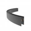 HOROS oblouková lišta Přisazená oblouková lišta pro magnetický systém, materiál hliník, povrch černá, 48V, rozměry: h=52mm, l=785mm, průměr kružnice 1000mm. náhled 1