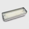 IVI Nouzové svítidlo SE - pouze nouzové svícení, záloha 3h/, plast bílá, kryt plast transparentní, zářivka 1x8W, G5, 230V, IP40, 345x120x78mm, vč.sv.zdr. neutrální 4000K náhled 1
