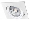 UMA SQ LED 18W Stropní podhledové bodové svítidlo, výklopné +-20°, těleso hliník, povrch bílá, LED 18W, 1260lm, teplá 3000K, vyzař úhel 90°, Ra80, 230V, IP20, rozměry 115x115x33mm náhled 2