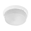 Stropní venkovní svítidlo Stropní sv.,kov,bílá,sklo,10W,LED,teplá,840lm,230V,IP44,d=240mm,h=83mm,s senzorem náhled 1