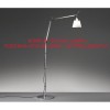 TOLOMEO TERRA MEGA Podlahový stojan s prodloužením pro stolní lampu, těleso hliník, povrch leštěný, h=1400mm, d=330mm náhled 3