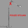 TOLOMEO TERRA MEGA Podlahový stojan s prodloužením pro stolní lampu, těleso hliník, povrch černá, h=1400mm, d=330mm náhled 4