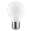 LED žárovka VÝPRODEJ Světelný zdroj, žárovka, tvar hrušková, sklo opál mat, LED 6W, E27, A60, teplá 2700K, 550lm, Ra80, 230V, střední životnost 20.000 hod, 50.000 zap/vyp, d=60mm, h=108mm náhled 1