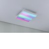 CONSILI LED 13,2W, DIMM, RGB Stropní svítidlo, těledo kov, povrch černá, difuzor plast opál, LED 13,2W, 1140lm, dálk ovadačem nast teplota CCT teplá 3000K - denní 6500K, stmív, RGB, 230V, IP20, rozměry 295x295x64mm. náhled 4