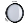 CUBALU 14,5W, IP44 Venkovní nástěnné svítidlo, těleso plast černá, difuzor plast opál, LED 14,5W, 1200lm, teplá 3000K, Ra80, 230V, IP44, tř.2, rozměry d=180mm, h=63mm. náhled 4