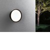 CUBALU 14,5W, IP44 Venkovní nástěnné svítidlo, těleso plast černá, difuzor plast opál, LED 14,5W, 1200lm, teplá 3000K, Ra80, 230V, IP44, tř.2, rozměry d=180mm, h=63mm. náhled 5