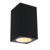 CONTRAHO 4W, IP44 Venkovní nástěnné svítidlo, těleso hliník, povrch černá antracit, difuzor plast opál, LED 4W, 265lm, teplá 2200K, 230V, IP44, tř.1, rozměry 58x103x75mm, svítí nahoru nebo dolů, vyzařovací úhel 75° náhled 2