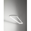 REICHEN Závěsné svítidlo, těleso kov, povrch bílá mat, difuzor plast opál, LED 42W/3280lm, teplá 3000K, 230V, stmívatelné, IP20, rozměry 1200x120mm, vč závěs lanka h=1500mm, lze zkrátit. náhled 1