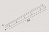 EMKE RC základna H3 Základna pro závěsné svítidlo, obdélníková, pro 3 kabely, materiál kov, povrch bílá, rozměry 600x30x80mm. náhled 2