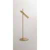 SOCORO TL 6W Stolní bodová lampa, nast. směr svícení, těleso kov, povrch broušená zlatá, LED 6W, 480lm, teplá 3000K,  dotyk stmív, Ra90, 230V, IP20, tř.3, rozměry d=160mm, h=570mm. náhled 1