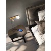 MATUSO WL 1x9W, G9 + LED 3W Nástěnné svítidlo, nast. směr svícení, těleso kov, povrch zlatá broušená, dif sklo opál, pro žárovku 1x9W, G9, + LED 3W, 240lm, teplá 3000K, Ra90, IP20, tř.1, rozměry 280x45x125mm, vč. USB připojení. náhled 5