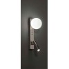 MATUSO WL 1x9W, G9 + LED 3W Nástěnné svítidlo, nast. směr svícení, těleso kov, povrch zlatá broušená, dif sklo opál, pro žárovku 1x9W, G9, + LED 3W, 240lm, teplá 3000K, Ra90, IP20, tř.1, rozměry 280x45x125mm, vč. USB připojení. náhled 2