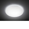 SUEDE Stropní, přisazené svítidlo, základna plast, povrch bílá, difuzor plast opál, LED 20W, teplá 2700K, 2350lm, Ra80, 230V, IP20, tř.1, rozměry d=380mm, h=99mm náhled 6