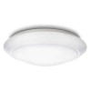 CINNABAR Stropní, přisazené svítidlo, základna kov, povrch bílá, difuzor plast opál, LED 1x6W, teplá 2700K, 480lm/cca 25W žár, 230V, IP20, tř.1, rozměry d=250mm, h=70mm náhled 1