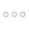 ENNEPER Vestavné, stropní, bodové kruhové svítidlo, výklopné +-25°, základna plast, povrch bílá, pro žárovku 1x5,5W, GU10, 230V, IP20, tř.2, rozměry d=90mm, h=100mm náhled 6