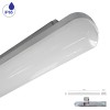 GIRON LED 36W, IP65 VÝPRODEJ Průmyslové prachotěsné svítidlo, těleso ABS, povrch šedá, difuzor plast opál, LED 36W, neutrální 4000K, 2850lm, Ra80, 230V, zvýšené krytí IP65, tř.2, rozměry 67x1202x66mm. náhled 1