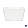 SANSE SQ Stropní svítidlo, těleso hliník, povrch chrom lesk, difuzor plast opál, LED 18W, 1530lm, neutrální 4000K Ra80, 230V, do koupelny IP44, tř.1, rozměry 190x190x24mm náhled 6