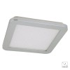 HERMAN SQ Stropní, čtvercové svítidlo, těleso kov, povrch chrom, difuzor plast opál s detailem z krystalů, LED 24W, neutrální 4000K, 1800lm, Ra80, 230V, do koupelny IP44, rozměry 400x400x25mm. náhled 1