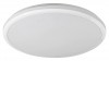 RAGUSA LED 36W VÝPRODEJ Stropní přisazené svítidlo, těleso kov, povrch bílá, difuzor plast opál, LED 36W, 2160lm, neutrální 4000K, 230V, do koupelny IP65, tř.2. rozměry d=375mm. náhled 1