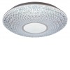 CROTONE LED 72W VÝPRODEJ Stropní svítidlo, základna kov, difuzor plast imitace křišťál, LED 72W, 5728lm, dálk ovl součástí, stmívatelné, nast CCT, teplá 3000K, neutrální 4000K, denní 6500K, Ra80, 230V, IP20, rozmě náhled 1