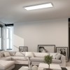 PANNUM S 40W VÝPRODEJ Stropní přisazené svítidlo, tvar obdélník, těleso kov, povrch bílá, difuzor plast opál, LED 40W, 4200lm, neutrální 4000K, 230V, IP20, tř.1. rozměry 295x1195x50mm. náhled 3