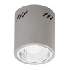 MATELO ROUND 1x60W E27 VÝPRODEJ Stropní přisazené bodové svítidlo, těleso kov, povrch lak šedá mat, pro žárovku 1x60W, E27, 230V, IP20, tř.1. rozměry d=133mm h=155mm náhled 1